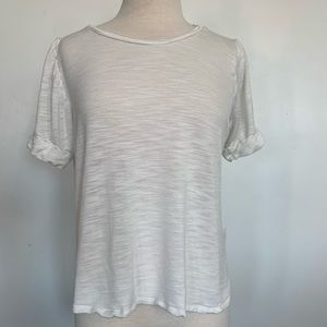 H&M Womans white viscose pullover top size L